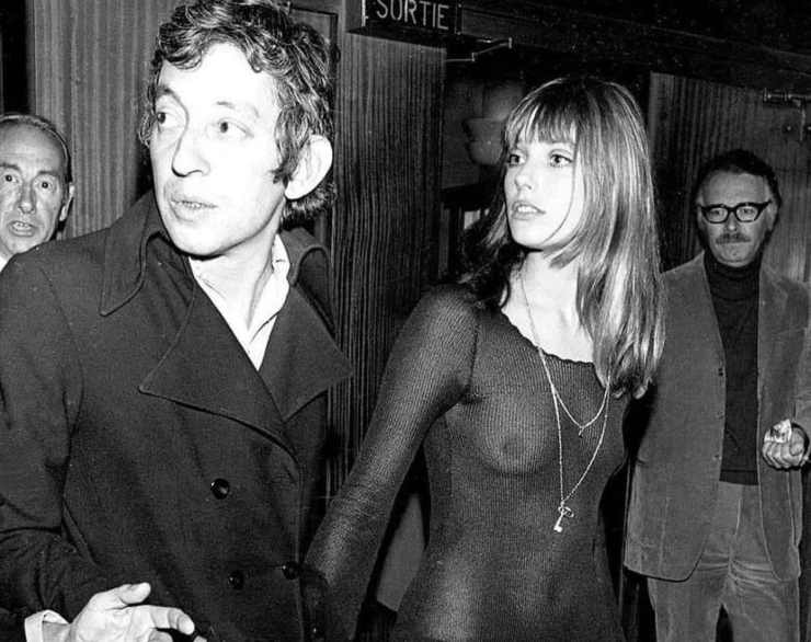 Alba Parietti pubblica una foto di Serge Gainsbourg e Jane Birkin 